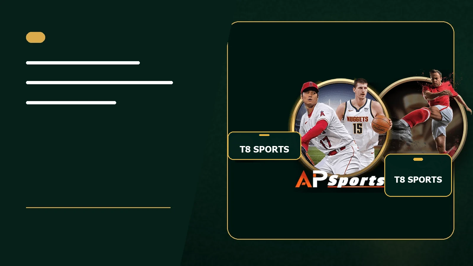 T8 Sportsbook – ทีม และ แมตช์สด